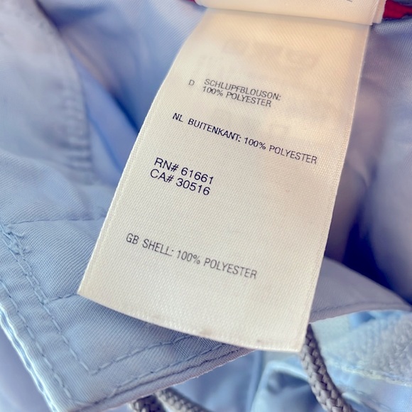 Vintage North Face Board Shorts Ice Blue WM S - Picture 5 of 6